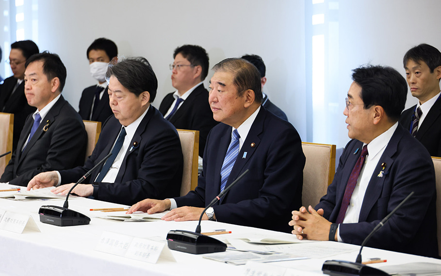 写真：令和6年度感染症危機管理対応訓練の様子