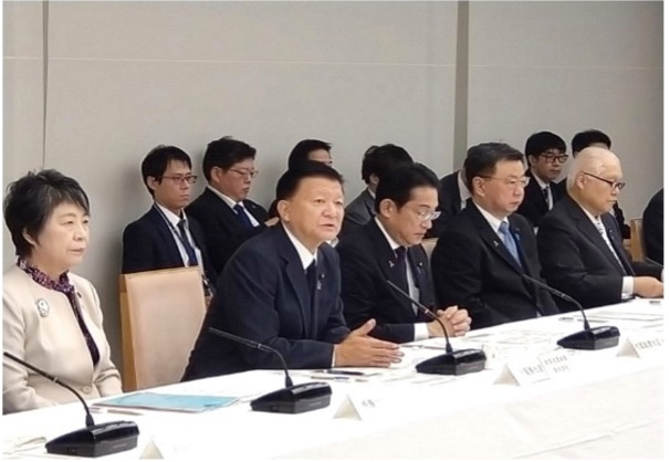 写真：政府対策本部会合訓練の様子3
