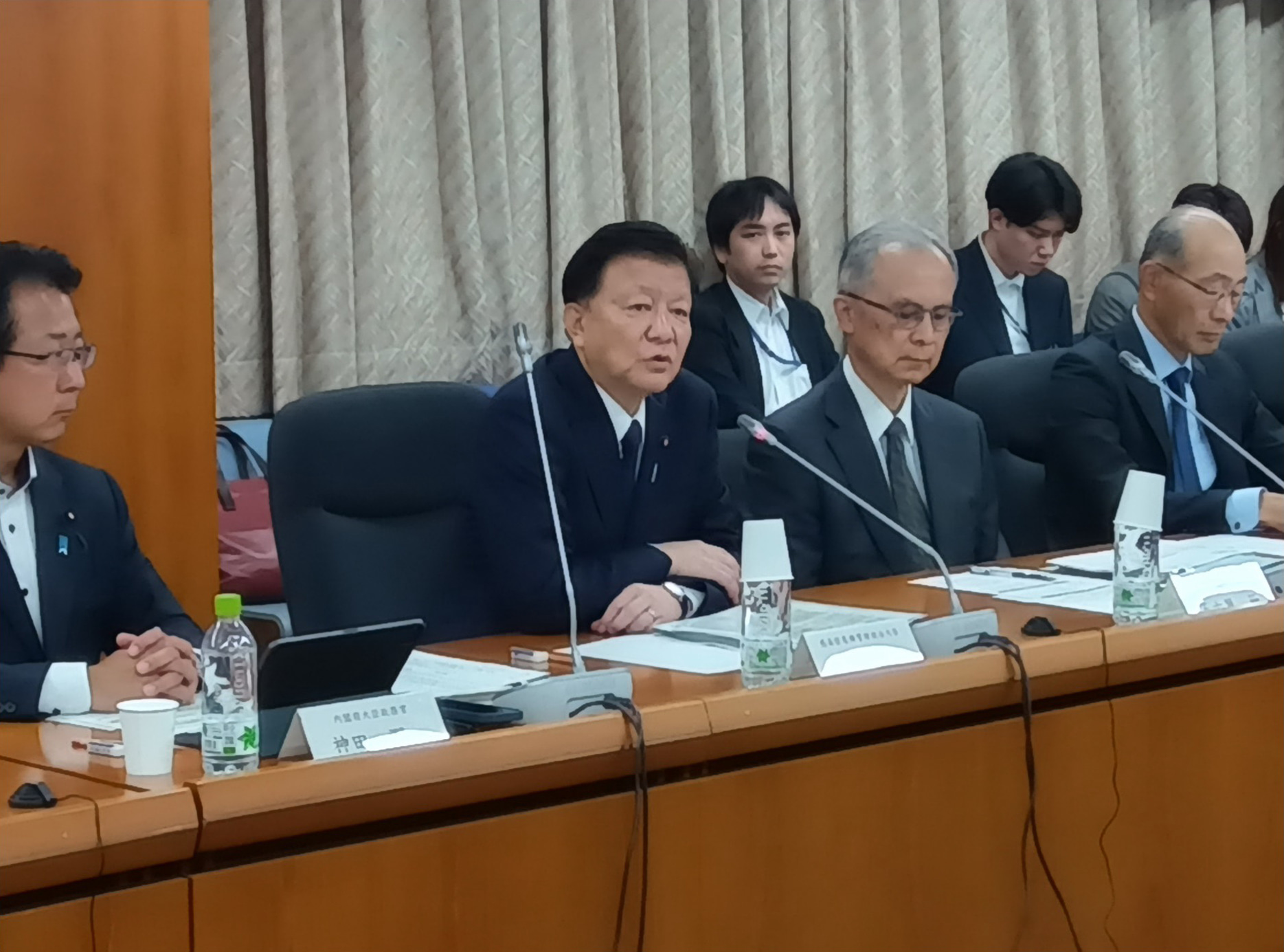 写真：第12回「新型インフルエンザ等対策推進会議」の様子2