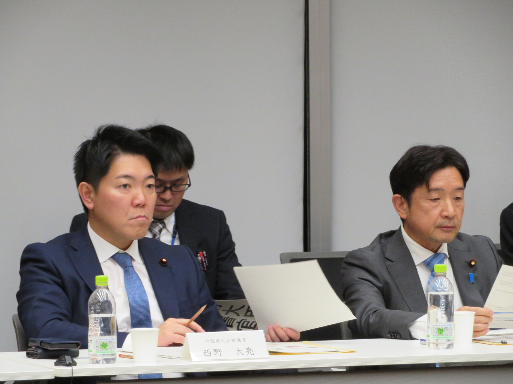 写真：第15回「新型インフルエンザ等対策推進会議」の様子2