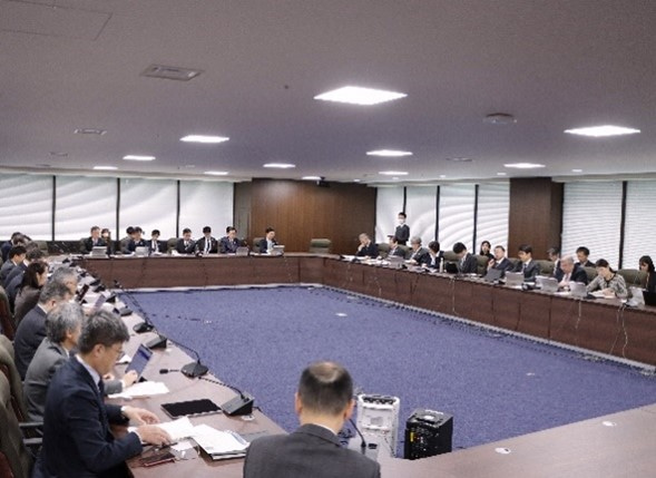 写真：厚生労働省対策本部会合訓練の様子1