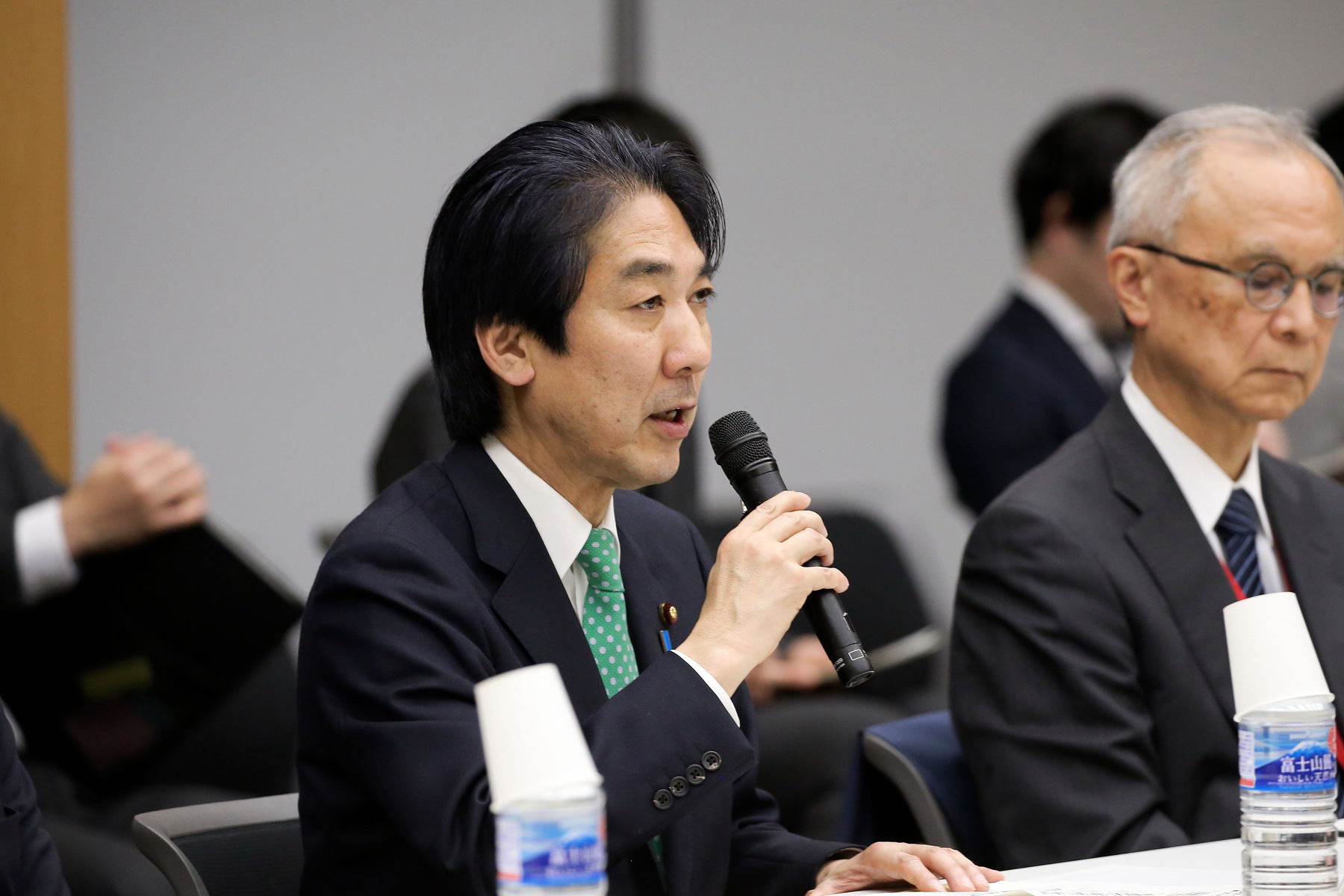 写真：第22回「新型インフルエンザ等対策推進会議」の様子1