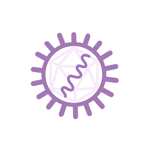 ウイルスのイラスト