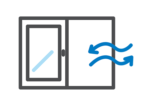 換気のイラスト